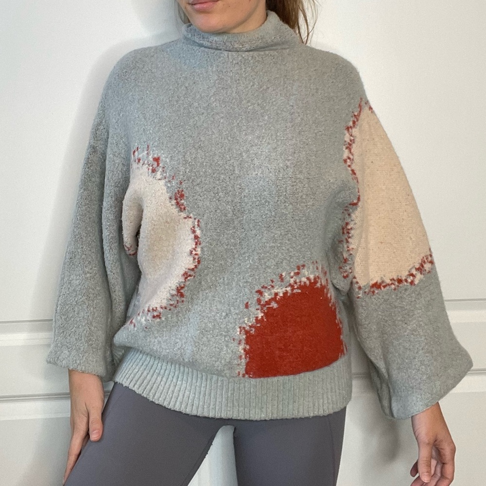 World Market Wide-Sleeve Turtleneck Sweater - OS